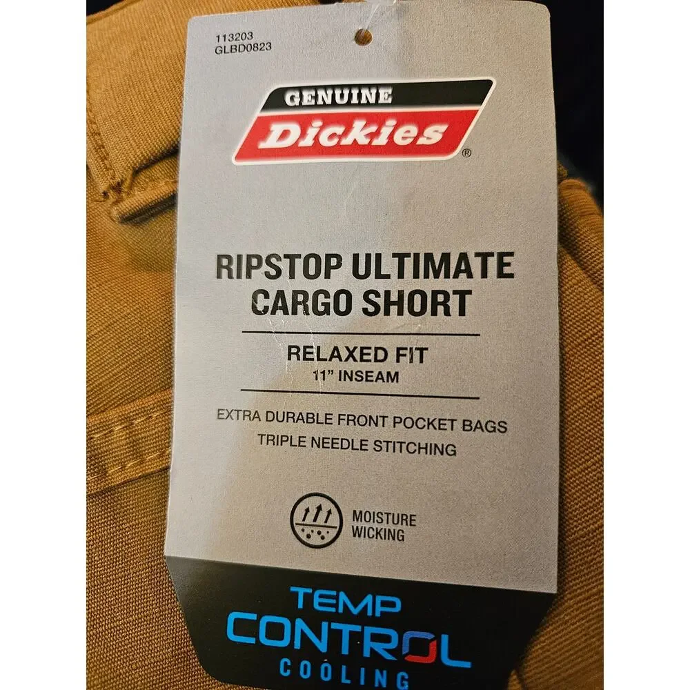 Dickies Men's Ripstop Ultimate Cargo Shorts Utility Work Shorts Size 40 NEW